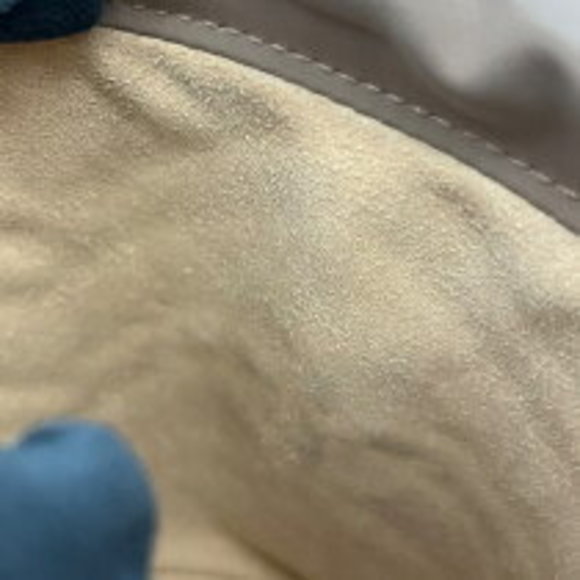 GUCCI GG Marmont Mini Bucket Bag Pink Beige Leather Shoulder - Picture 5 of 5